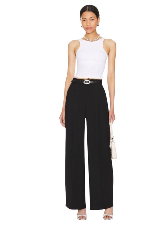 SPANX Pants - SPANX Crepe Trouser Pant #20542R Classic Black Size M